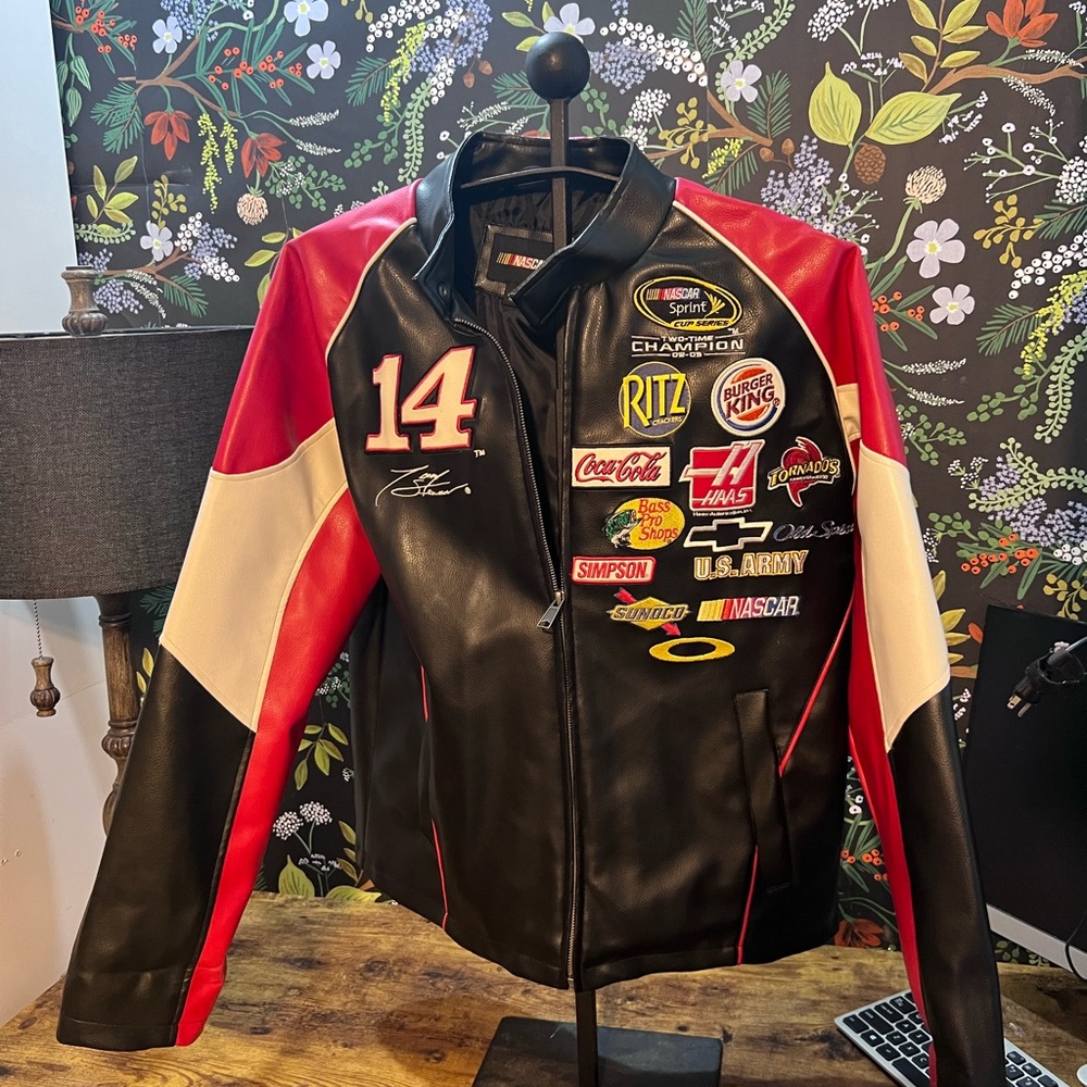 NASCAR  jacket.  Tony Stewart